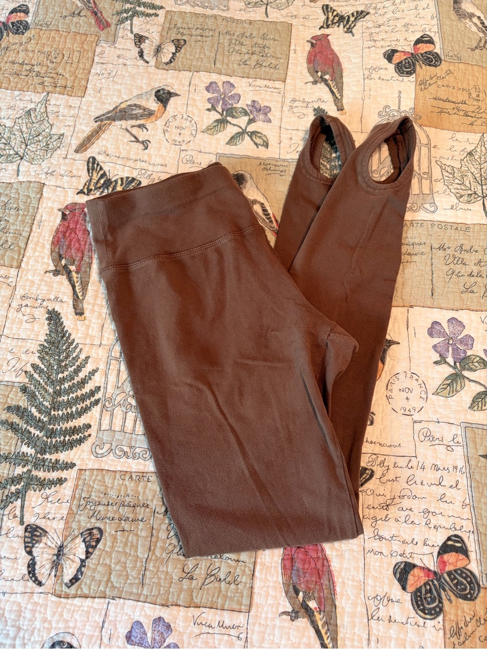 Women’s Pact Stirrup Leggings in Brown